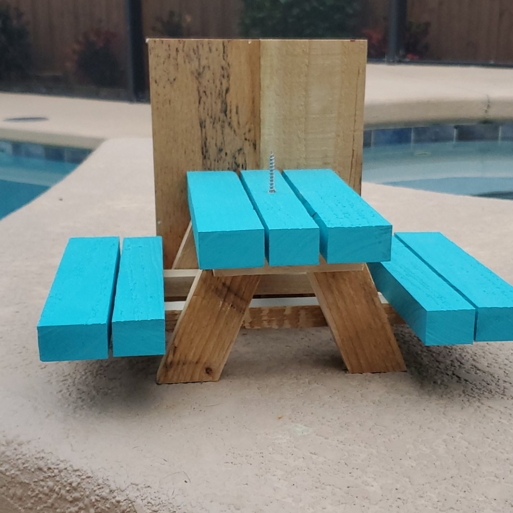 Squirrel Picnic Table